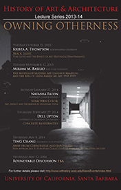 2013-14 HAA Lecture Series poster